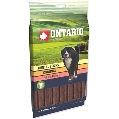 ONTARIO Pochúťka dentálnej tyčinky 180 g