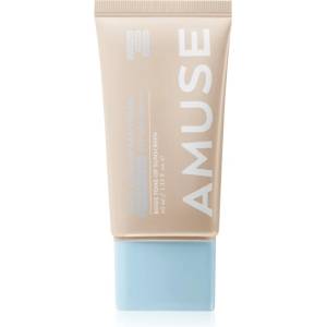 AMUSE Beige Tone-Up 365 Vegan Sunscreen тониращ слънцезащитен флуид да уеднакви цвета на кожата SPF 50+ 40ml
