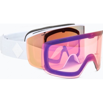 Giro Дамски предпазни ски очила Giro Ella white bliss/rose gold/infrared