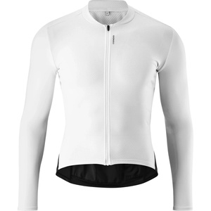 Gonso Мъжка фланелка с дълъг ръкав за колоездене Gonso Sitivo Jersey Longsleeve Cycling jersey - White / Black - размер 3XL (056-4326-0216)