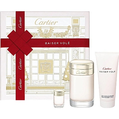 Cartier Baiser Vole pre ženy EDP 100 ml + telové mlieko 100 ml + 6 ml EDP darčeková sada