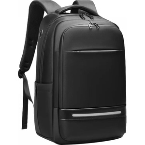MingLu Раница за лаптоп 15.6 инча, MingLu, 20-39L, USB порт, водоустойчива, против кражба, държач за очила, отвор за слушалки, размери 310 x 180 x 460 мм, черен (13-5249272365)