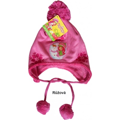 Setino čepice Jahůdka s bambulí 952 815 růžová