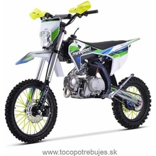 Pitbike MiniRocket DT125 17/14" Automat Enduro, modrý