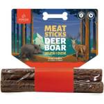 POKUSA FEEL THE WILD - Meat sticks: Deer and Boar - Натурални месни дъвки (месни пръчици) - елен и див глиган, 100% натурални деликатеси от мускулно месо, 14, 5 см, 64 гр - Полша