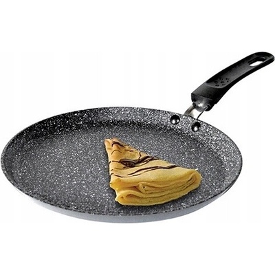 Elitehoff Pánev na palačinky černá 26 cm s nepřilnavým povrchem