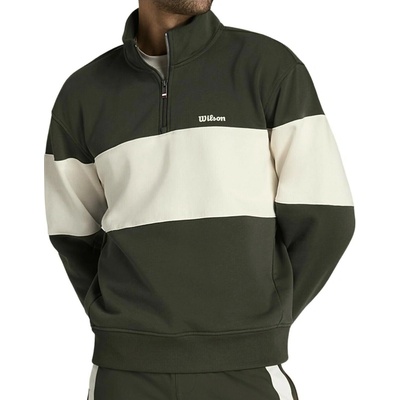 Wilson M Playstate Half Zip Grape Leaf