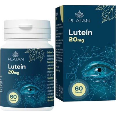 PLATAN Luteín 20 mg 60 kapsúl