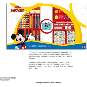 Image 1 of Disney - MICKEY рисувателен комплект 52 ел