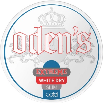 GN Tobacco Odens Extreme cold white dry slim 22 mg 20 sáčků – Zboží Dáma