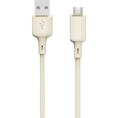 Dudao Кабел Dudao L7SM, USB-A към micro-USB, 5A, 1m, бежов (L7SM)