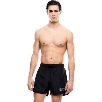 Giorgio Armani Бански гащета EA7 EMPORIO ARMANI 7M002000_AF13049 swimming shorts - Black (Black / Silver)