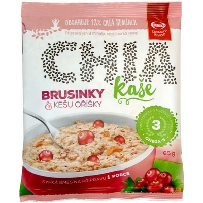 Semix Chia kaša brusnice a kešu oriešky 65 g
