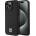 DKNY Кейс DKNY Leather Monogram Pattern Metal Logo MagSafe за iPhone 15 Pro Max, черен (3666339261542)