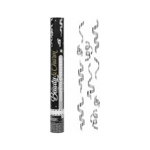 GoDan Confetti Pneumatic Serpentine Silver 40cm