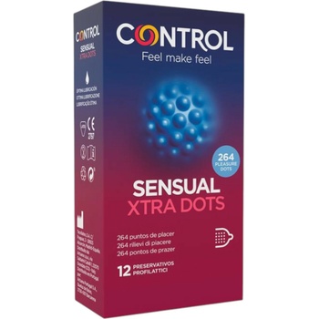 Control extra tečkované 12 ks