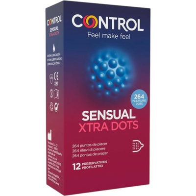 Control extra tečkované 12 ks