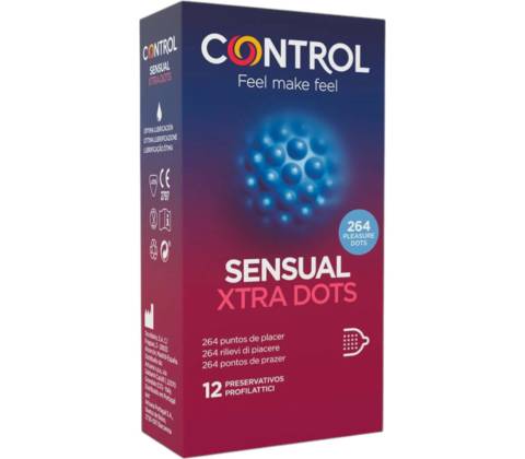 Control extra tečkované 12 ks