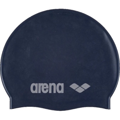 Arena Детска шапка за плуване Arena Kid's Classic Silicone Swim cap - Denim / Silver - размер One Size (581-0114-0411)