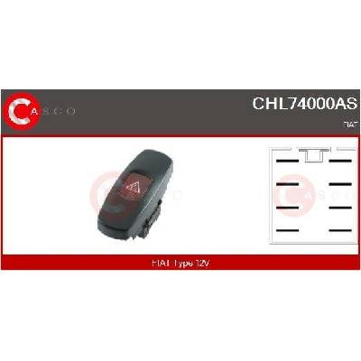 PRZELACZNIK AWARYJNYCH 8PIN