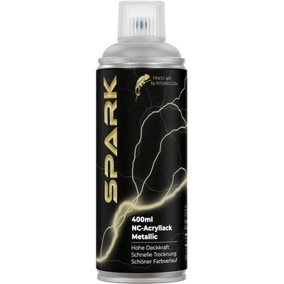 Spark akrylovánmatná 400 ml strieborno bronzová
