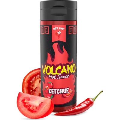 HOT-CHIP Chilli Kečup Volcano 270 ml