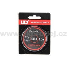 UD Clapton odporový drát 28ga*2 + 32ga 5m 1ks