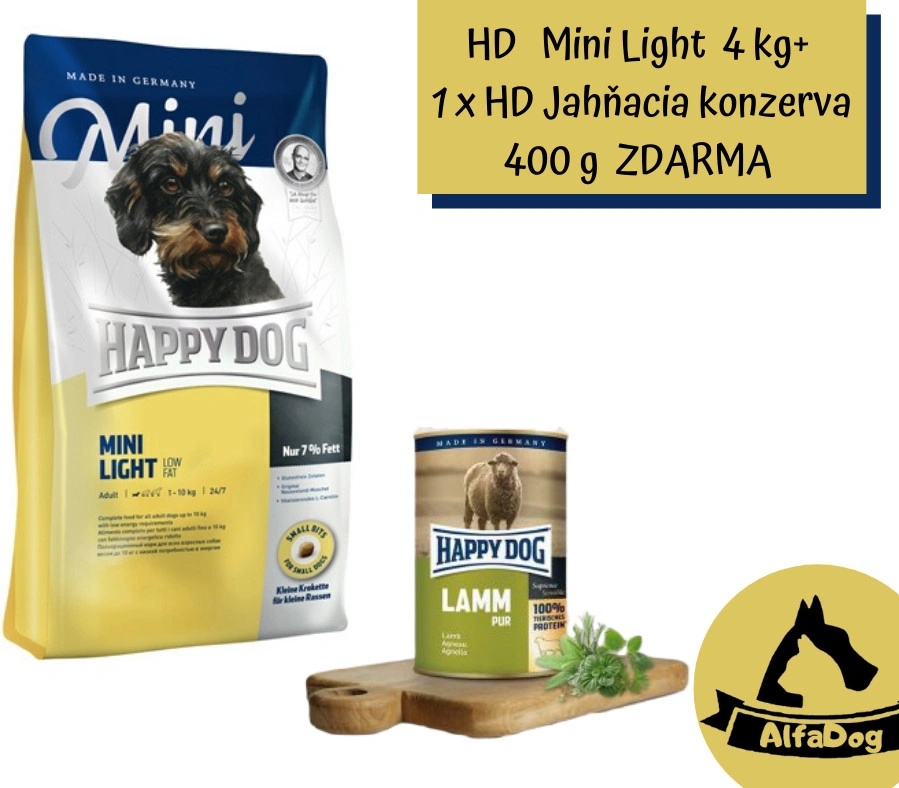 Happy dog mini light best sale 4 kg