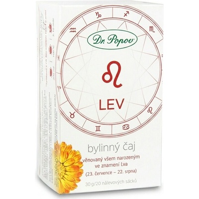 Dr.Popov Čaj LEV 30 g