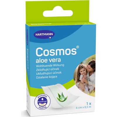 Cosmos Náplast s aloe vera 6 cm x 0,5 m 1 ks
