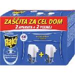 Raid Електрическа течност против комари с аромат на евкалипт, пълнител, 36 ml