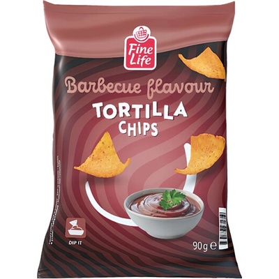 Fine Life Tortilla Chips BBQ 90 g
