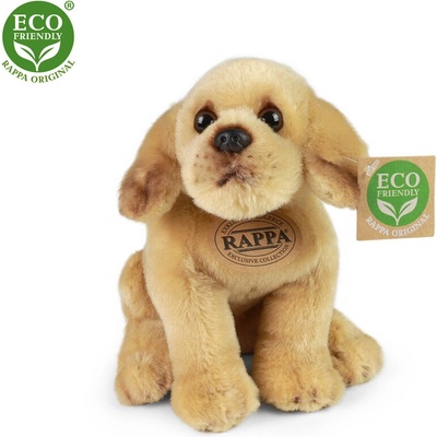 Rappa Плюшено Куче Бежов лабрадор, седящо, 20 см. , серия Еко приятели (183247-2)