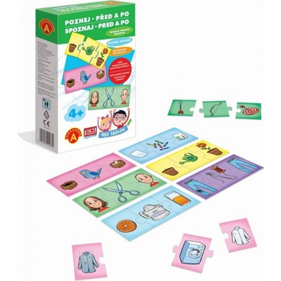 Alexander Poznaj pred a po kreatívne a náučná hra