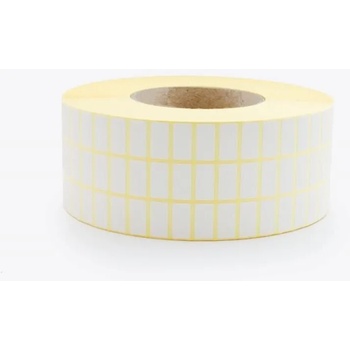 Image 1 of 30х20 мм 3 етикета на ред самозалепващи етикети бели