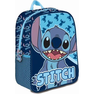 EU 3D dětský batoh LILO A STITCH Abstract modrý 30 cm