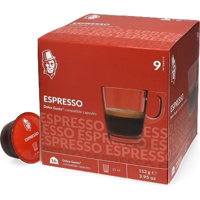 Kaffekapslen | Espresso - 16 капсули за Dolce Gusto