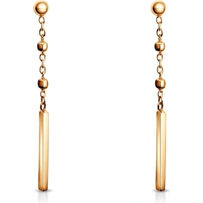 SAVICKI Обеци Savicki: позлатено сребро