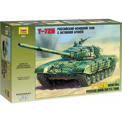 Corfix Model Kit tank 3551 T72B ERA 1:35