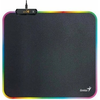 Genius GX-Pad 260S RGB Dizajnová herná podložka pod myš s RGB LED čierna / 260 x 240 x 3 mm / RGB podsvietenie (31250018400)