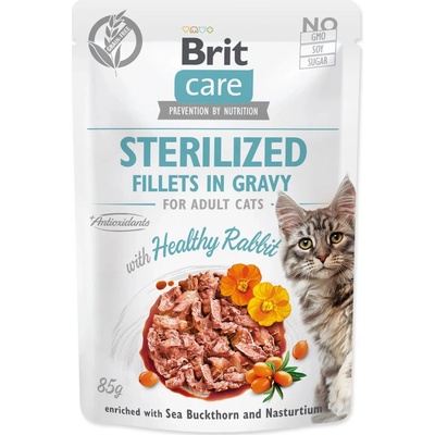 Brit Care cat Sterilised HEATHY rabbit 85 g