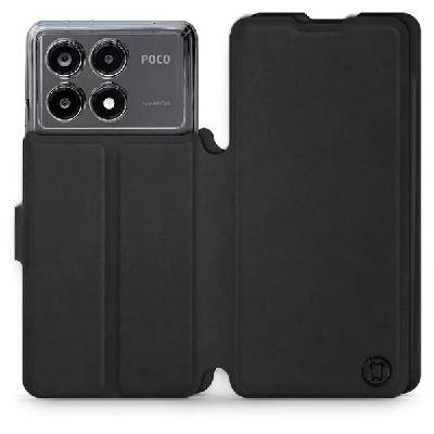 Mobiwear Soft Touch flip knížkové pro Xiaomi Poco X6 Pro 5G - Černé 5904808891790