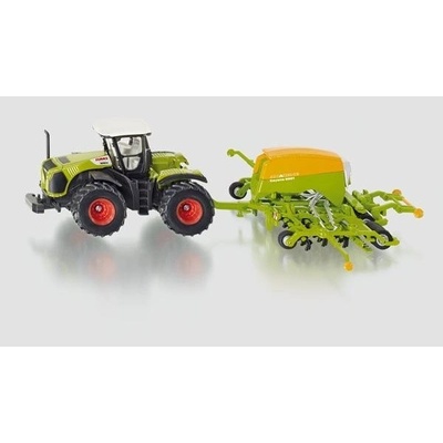 Siku Farmer Traktor so sejacím prívesom 1:87