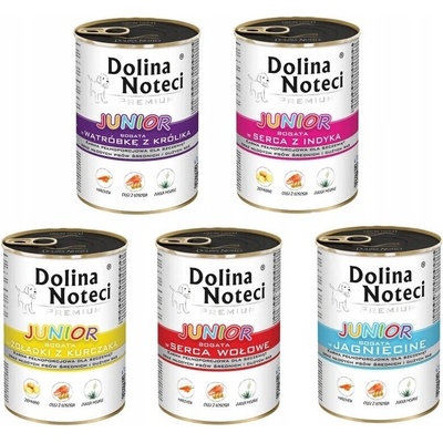 Dolina Noteci Premium junior mix chutí 10 x 400 g