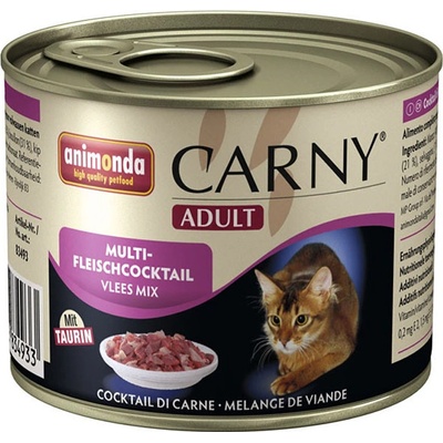 Animonda Carny Adult mäsový koktail 6 x 200 g
