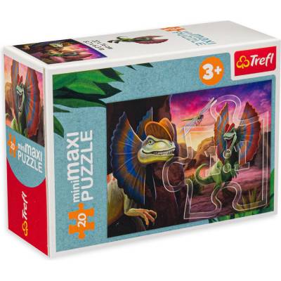 Trefl Мини пъзел Trefl от 20 макси части - Динозаври, асортимент (56036)