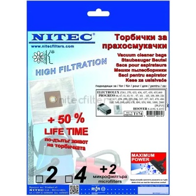 NITEC Торбички за прахосмукачки НИТЕК, код Т174
