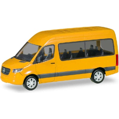 Herpa Mercedes-Benz Sprinter `18 BUS HD žltý 1:87