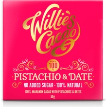 Willie's Cacao Pistachio & Date 100% 50 g