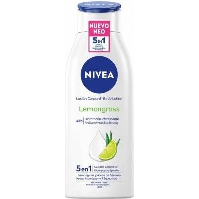 Nivea Body Lotion Lemongrass & Hydration 5in1 telové mlieko 400 ml